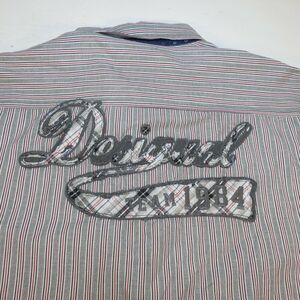 DESIGUAL BUTTON DOWN LONG SLEEVE SHIRT Mens XXL